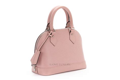 louis vuitton epi alma bb rose ballerine|alma bb louis vuitton.